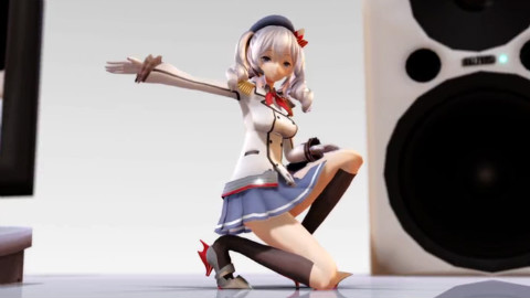 【艦これMMD】つみ式鹿島で・・・「PiNK CAT」